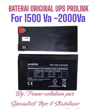 Accu Aki Kering Battery Ups Prolink 12V 10Ah FIDA 1290 Aki Ups Prolink