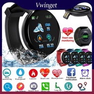 Blood Pressure Heart Rate Monitor Smart Bracelet 1.44 Inch 90mah Sport Watch Fitness Tracker Waterproof For Android Ios