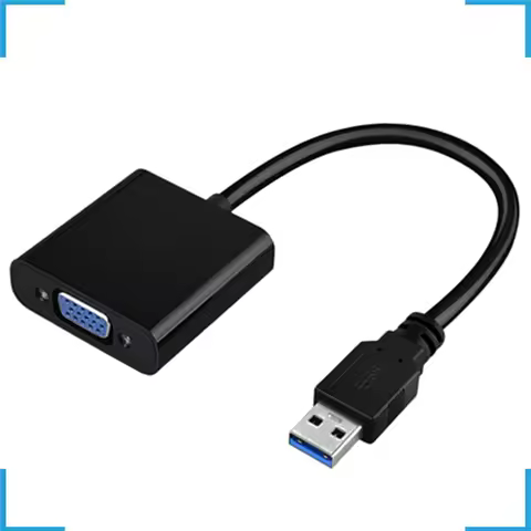 USB 3,0 Zu VGA Adapter Externe Video Karte Multi Display Konverter für Win 7/8/10 Desktop Laptop PC 