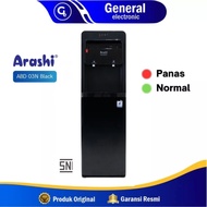 Arashi ABD 03 Black Bottom Gallon Dispenser - Normal and Hot Water Temperature Feature - 2 Taps