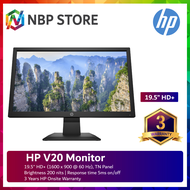 HP V20 19.5 HD+ Monitor ( VGA HDMI 3 Yrs Wrty )