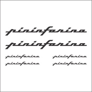 Custom 086 Pininfarina Frame Decal Sticker Mtb Bicycle Sticker