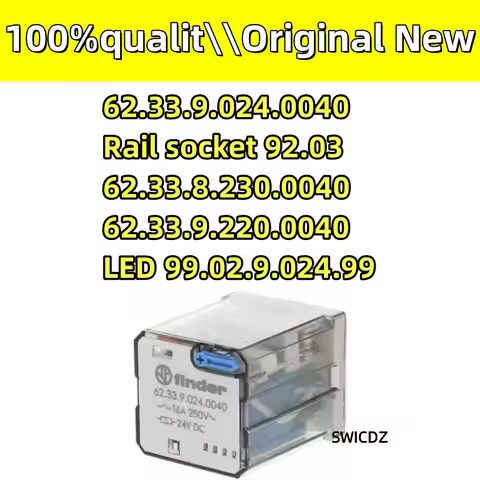 100%-NEW original 62.33.9.024.0040 24VDC 92.03 SMA 62.33.8.230.0040 230VAC 16A 250V 11PIN 3CO
