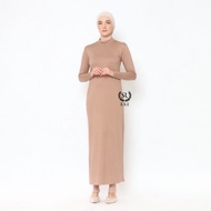 Baju Gamis Premium/ Daleman Baju Gamis Dres Panjang Polos long dress