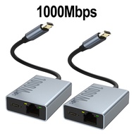 100Mbps 1000Mbps Ethernet Adapter สําหรับ Fire TV Stick Micro USB to RJ45 Ethernet การ์ดเครือข่ายสํา
