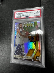Stephen Curry 2019 Panini Donruss Optic Express Lane HoLo PSA 10