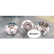 L-boltRing with threaded hole model 8 10 12 14 Stainless Steel Material