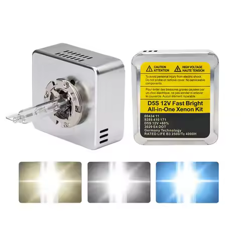 2PCS SUKIOTO D5S 12V 25W Xenon Bulbs For Original Headlight HID Auto Lamp 4300K 6000K 8000K High Bri