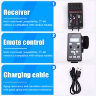 Remote Control Transmitter Gyro Receiver for Rc Car Boat Tank - Models Gyro Receiver CT-6B Remote Co