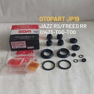 REAR CALIPER KIT JAZZ RS GE8 GK5 CITY GM2 GK6 SAM SEAL KIT REAR BRAKE JAZZ RS GE8 GK5 CITY GM2 GK6 0