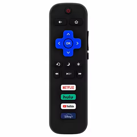 Replacement Remote Control For Roku Smart TV TCL Hisense Sharp Philips Onn Roku TV Not For Roku Stic