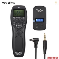 YouPro MC-292 N3 2.4G Wireless Remote Control LCD Timer Shutter Release Transmitter Receiver 32 Chan