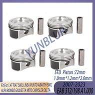 STD Engine Parts Piston & Rings Kit Fit 1.4 L T EAB 198A1.000 Gas 07-23 For FIAT 500L ABARTH 500C AL