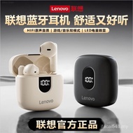 Fon Telinga Bluetooth Wayarles Benar Lenovo EA120 Fon Telinga Pembatalan Bunyi Kependaman Rendah Per