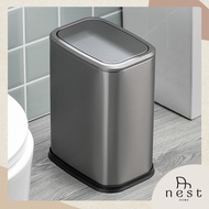 🇸🇬NestHome🇸🇬 TAYSIR Swing Top Waste Bin / Rubbish Bin / Large Opening /  Waste Bin