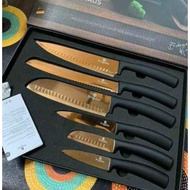 6 pcs Berlinger Haus Rose Gold Knife Set