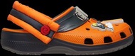 Crocs - 童裝 Naruto Classic 涼鞋 (橙色)