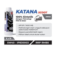 IPONE KATANA  FULL SYNTHETIC  * 1L * [ 5W40 ] 5W-40 / 5 W 40 4T ENGINE OIL SCOOTER