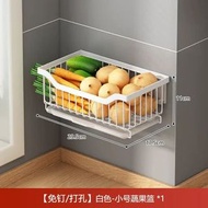廚房置物架調料架用品收納架不鏽鋼免打孔掛架餸架放生果架子