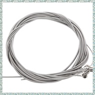 [h5bl3j6wj.ph] 4 Pcs Stainless Steel  Strings  Guitar Parts Accessories Guitar String Silver Plated 