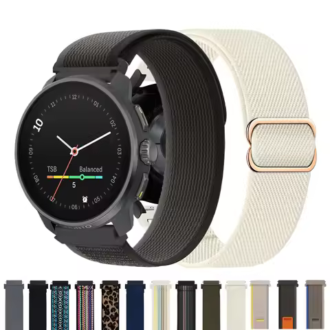 22mm 20mm Replace Strap for SUUNTO VERTICAL Nylon Watch Loop Band for SUUNTO 9 5 PEAK Pro/3Fitness/O