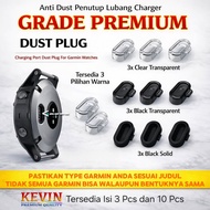 3x Anti Dust Plug Garmin Fenix 5 Plus 6 Pro Solar Sapphire - Penutup Lubang Charge