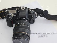 NIKON F100 連鏡頭Sigma Zoom 28-70mm
