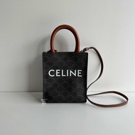 98新🆕 Celine 賽琳 Mini Cabas Vertical 老花迷你琴譜包