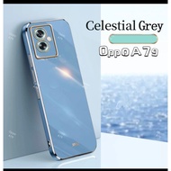 TPU Case Gold Edge For oppo A79 A18 A38 A98 A96 Model Soft Back Cover