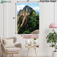*Shipping Included* A0 Size Poster Print/ Poster Frame/ Wall Poster/ Photo Poster - 1 Sided Print & 