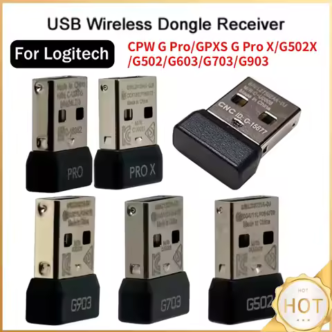 USB Receiver Smart Wireless Dongle Adapter for Logitech CPW G Pro/GPXS G Pro X/G502X /G502/G603/G703
