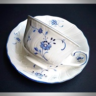 Nikko x Villeroy Boch Exceram Blue Flowers Cup & Saucer