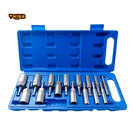 80mm Deep Hex Socket Set 34mm Socket Depth 5.5mm Through 19mm for 1/4 Inch Tools