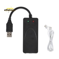 Fax Modem, USB2.0 56K External Modem Driver,Plug and Play USB Modem,Standard and Expanded At Instruc