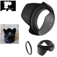 40.5mm Flower Lens Hood for Sony Alpha A6500 A6400 A6300 A6100 A6000 A5100 A5000 NEX-6 NEX-5T NEX-5N