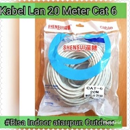 20 meter LAN cable High Quality CAT 6 20 meter UTP cable