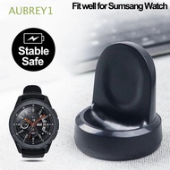 AUBREY1 High Quality Wireless Fast Charger Smart Watches Watch Charger Dock for Samsung Gear S3/S2 Portable 42/46 mm Smart Electronics Charging Cable Black Frontier Watch for Samsung Galaxy Watch/Multicolor