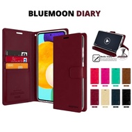 Case Samsung Galaxy A5 A7 2016 2017 A8 PLUS 2018 A82018 Goospery Bluemoon Diary Swallow Leather Cover