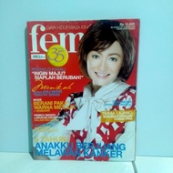 MAJALAH FEMINA TAHUN 2007 COVER DEWI REZER