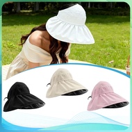 MATAHARI Women's Tracking Hat Women's Anti-UV Sun Hat Women's Visor Hat Anti-UV Wide Brim Beach Hat 