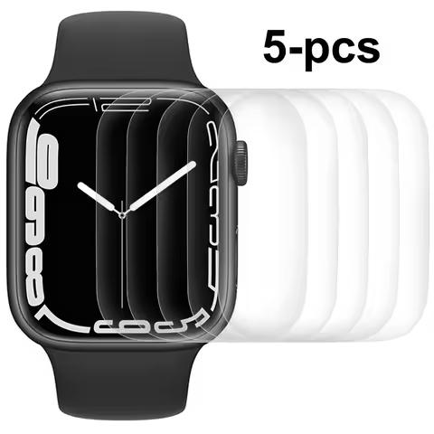 Screen Protector for Apple Watch Series 7 41mm 45mm,Apple Watch Series 6 40mm 40mm, HD Transparent, 