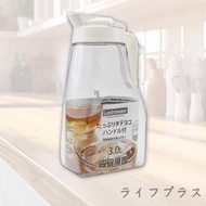 日本製岩崎可橫放耐熱冷水壺-3.0L