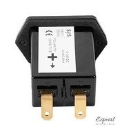 ESPOIR Hour Meter Timer, 12-36V DC Engine Hour Meter, Universal Timer Engine Hour Gauge Truck