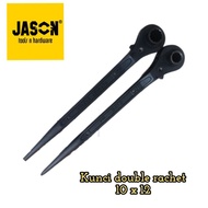 DOUBLE RACHET CR-V KEY BLACK 10 x 12 JASON