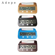 Adepe Chess Clock Timer, Professional Chess Clock, Easy to Read, for Chess Game Tournaments