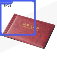 [HOUSEWARE]Paper Money Pocket Wallet Currency Banknote Collection Album 20 Notes Pages