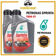 PETRONAS SPRINTA T500 2T ENGINE OIL MINYAK ENJIN MOTOSIKAL ORIGINAL 100% PETRONAS GUARANTEE [ FAST S