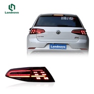 Landnovo full led tail light lamp for VW GOLF 7 MK7 14-20 LED tail light rear lamp