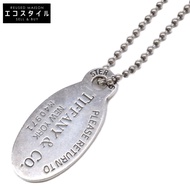 Tiffany & Co.) 925純銀「Return to Tiffany」橢圓形吊牌長鏈 [二手]
