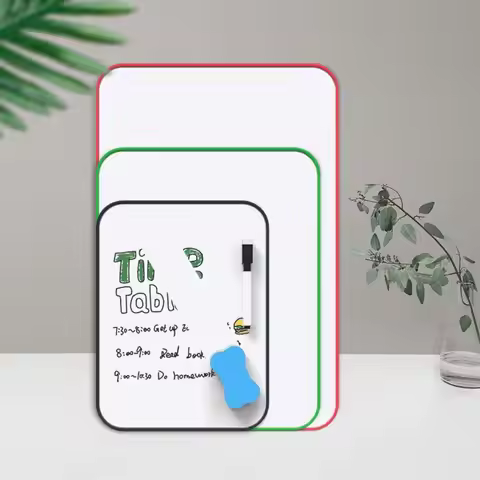 A5/A4/B4/A3 Whiteboard Dry Erase Magnetic-Friendly Erasable Writing Board Reusable Double-Sided Desk